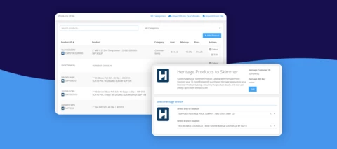 New feature: Heritage integration now available—sync products and costs automatically