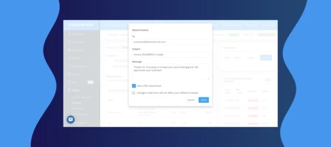 Send invoices with PDF attachments