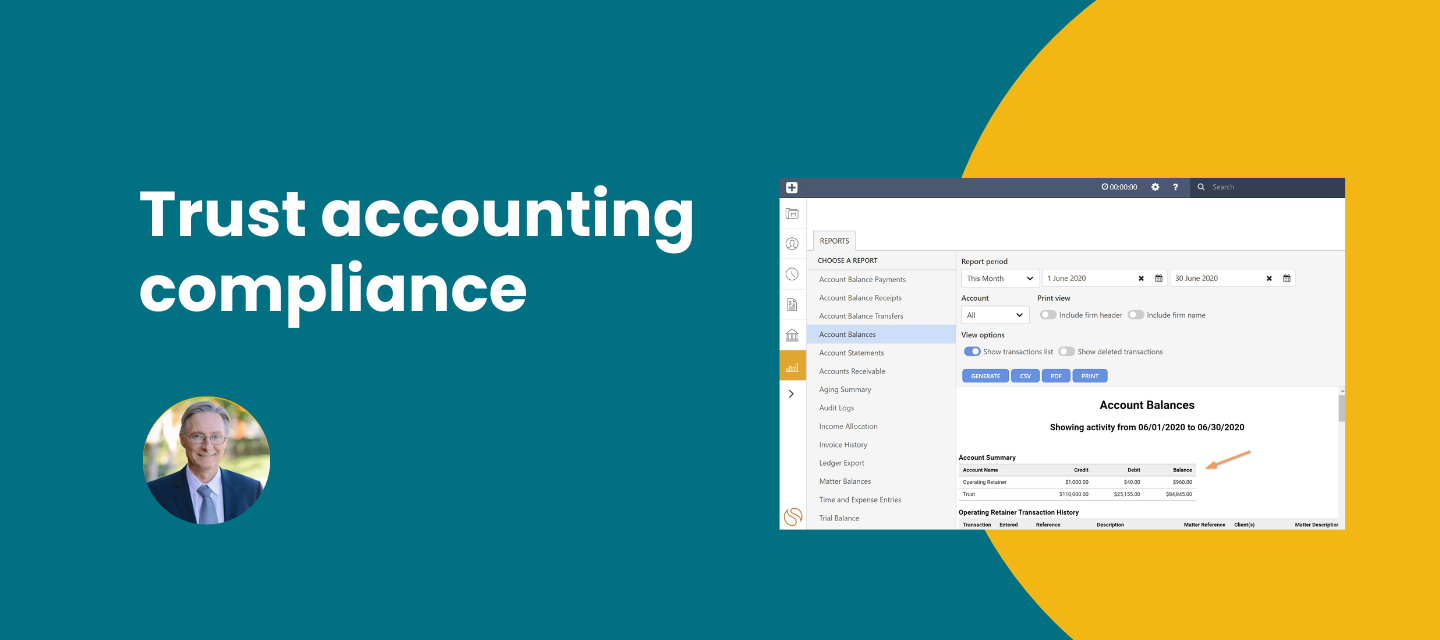 Trust Smokeball Billing with your trust accounting compliance