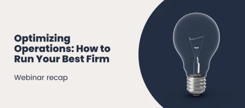 Optimizing Law Firm Operations [webinar recap]