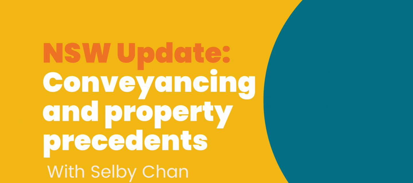 NSW Conveyancers and Property Lawyers: Updates on NSW Contract for Sale and Purchase of Land and Cooling Off Notice