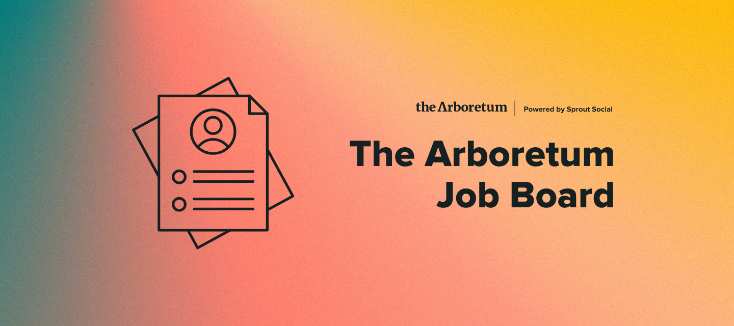 Welcome to the Arboretum Job Board!