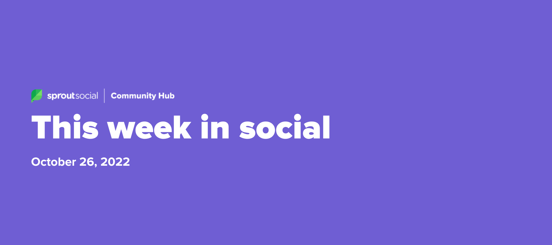 🎥 Watch: This Week In Social - October 24th