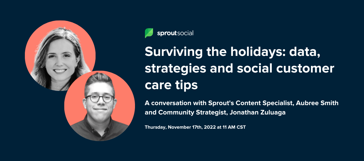 📆 Tomorrow! Surviving the Holidays: Data, Strategies and Customer Care Tips