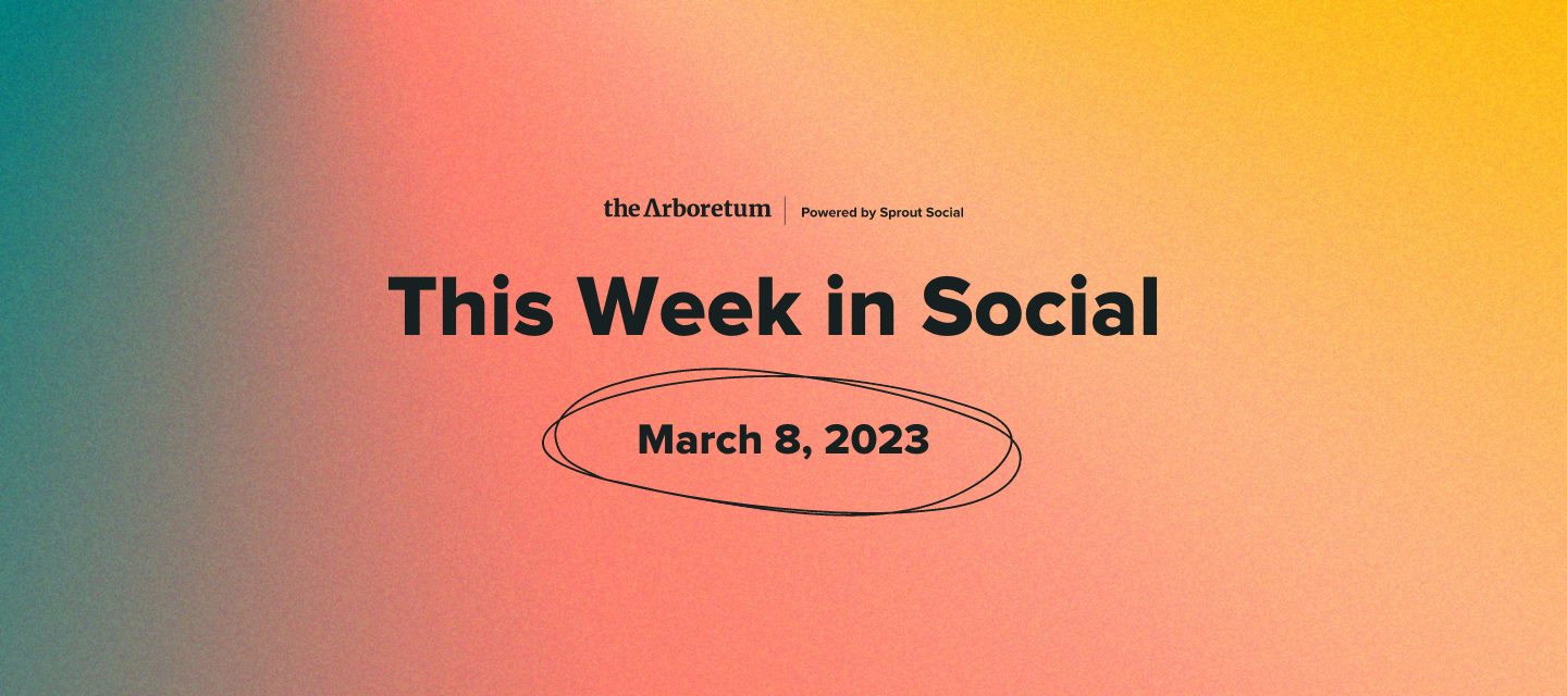 🎥 Watch this week in social: March 8th