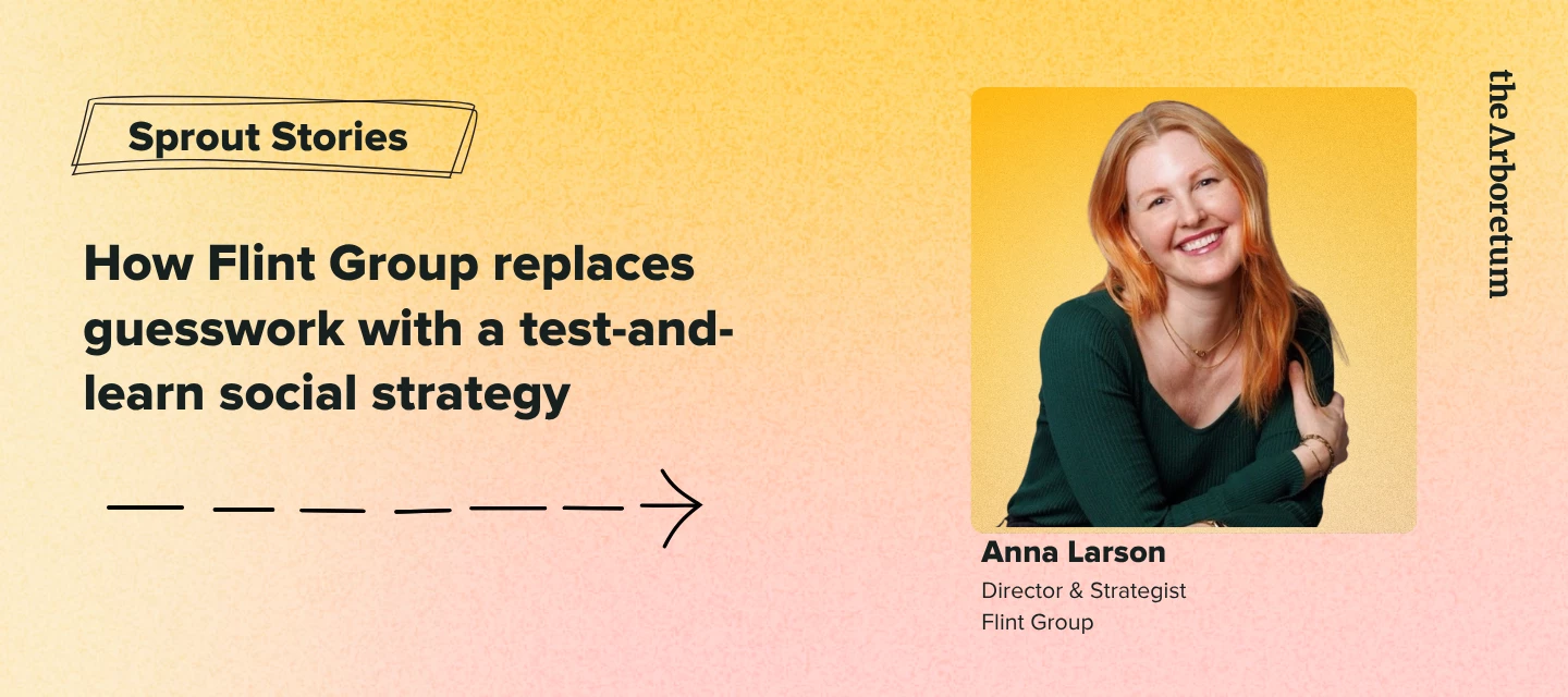 Anna Larson (@msannagrace), Director and Strategist at Flint Group