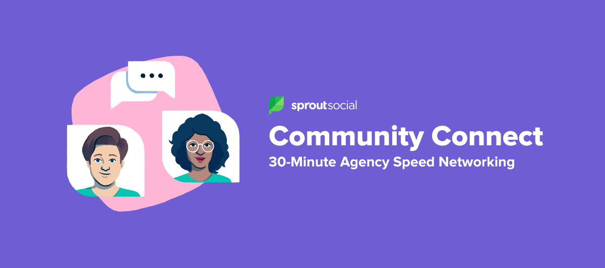Connect with others marketers like you! RSVP: Community Connect: 30-Minute Speed Networking.