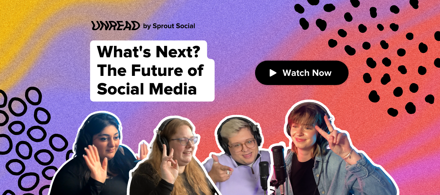 🎥 Introducing Unread: Sprout's Social First Show