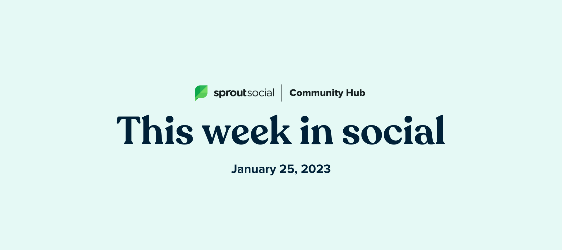 🎥 Watch: This Week In Social - January 25th