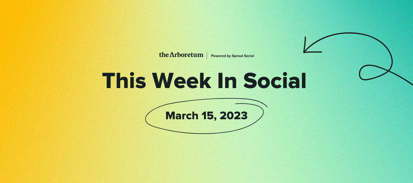 🎥 Watch this week in social: March 15th
