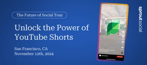 Don’t miss our San Francisco Roadshow with YouTube!