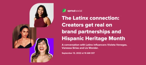 Latinx Creator Event: Recording and Survey