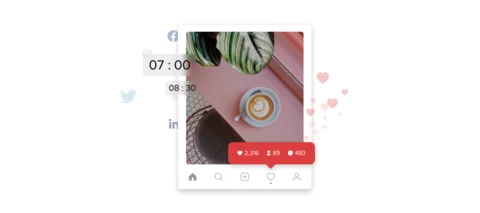 New tool: The best times to post on social