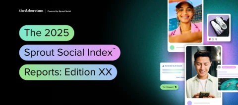 Get your copy of The 2025 Sprout Social Index™