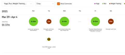 Spotlight on The Training Log