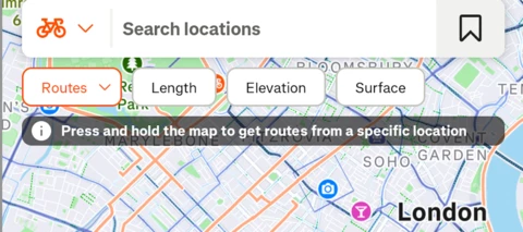 Spotlight on Maps and Routes