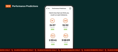We know how fast you’ll run your next race 👀 We know how fast you’ll run your next race 👀