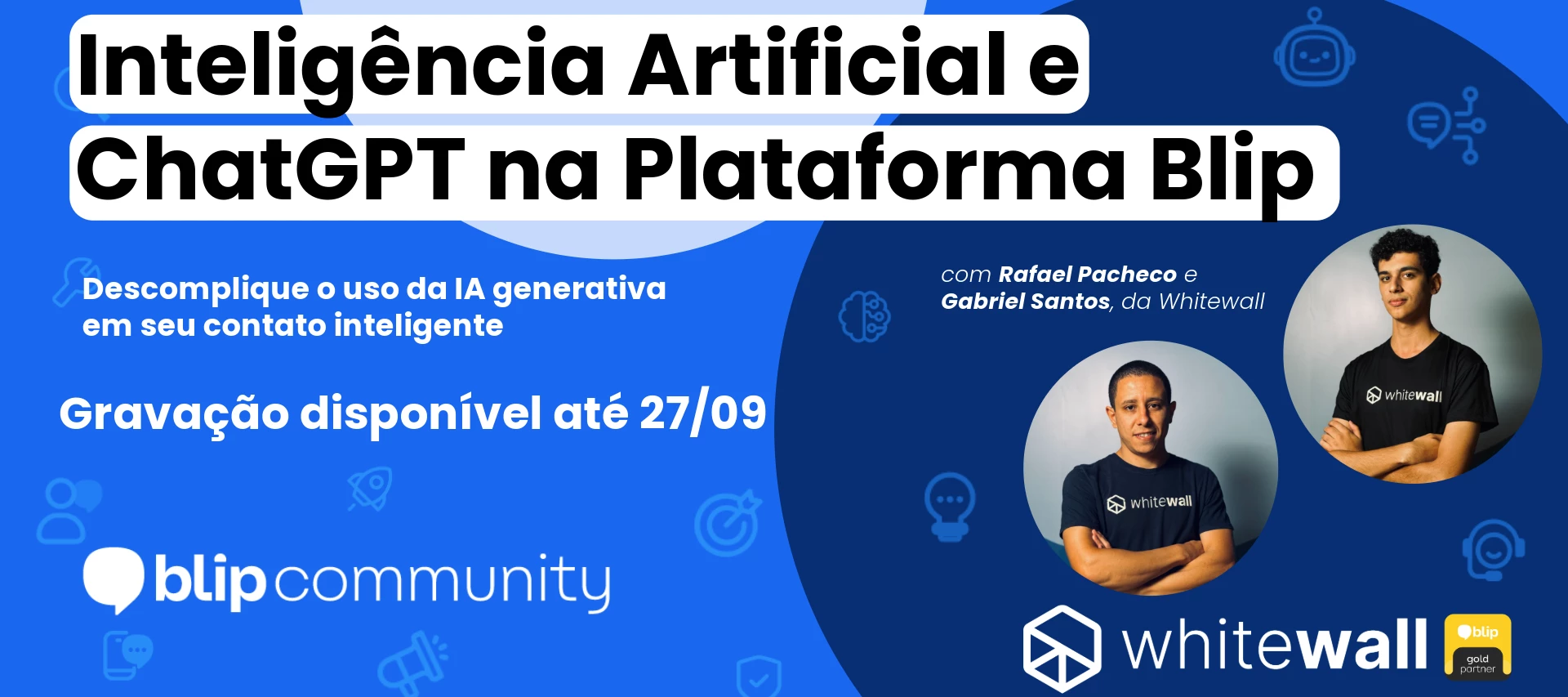 🦾 Mentoria sobre IA e ChatGPT na plataforma Blip