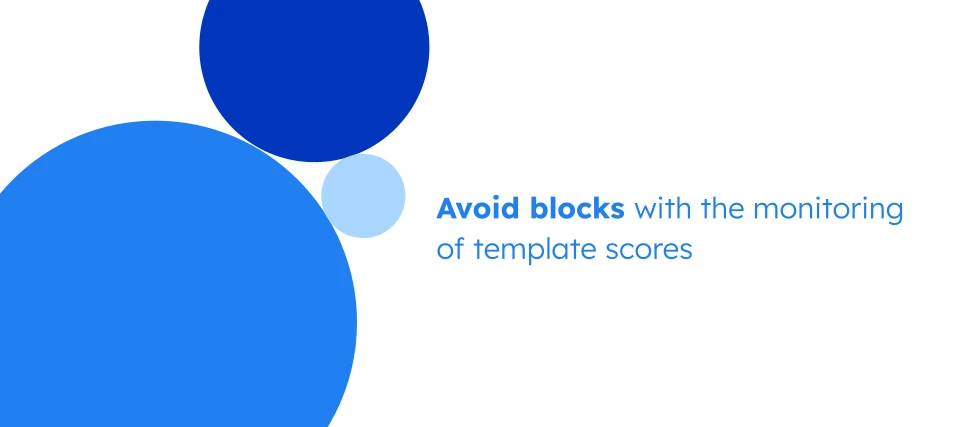 Template Score Tracking
