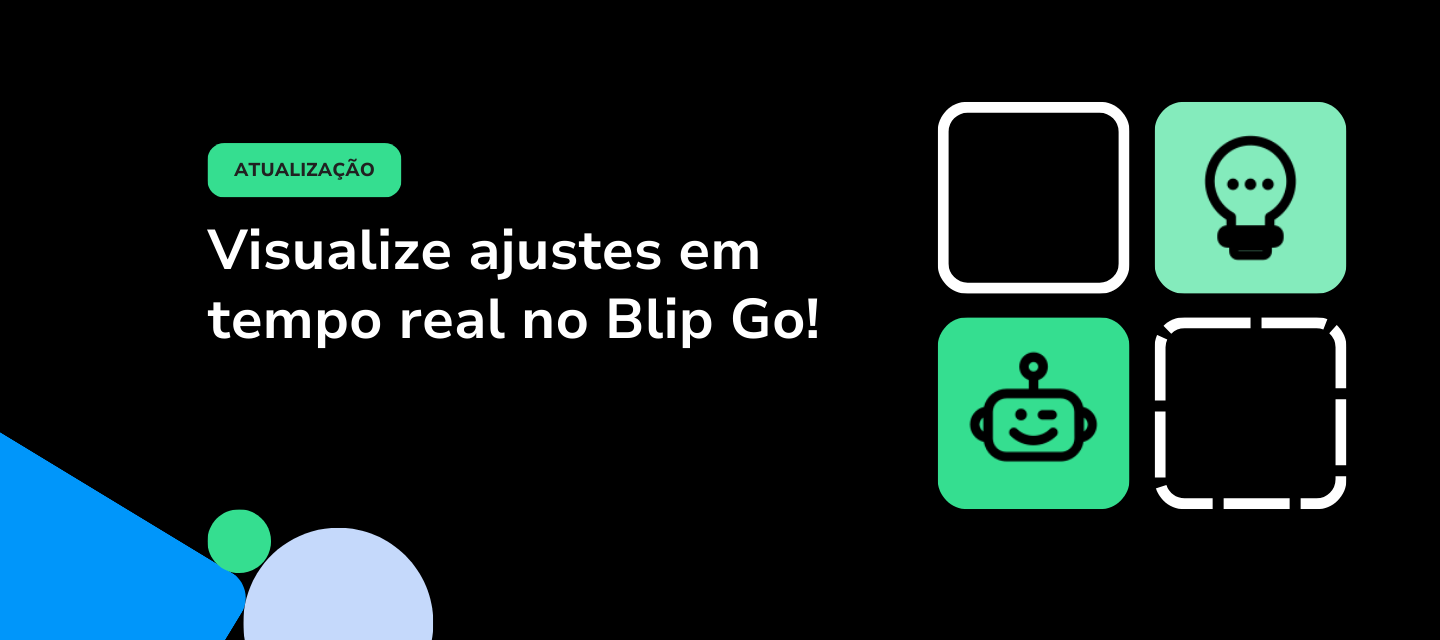 Blip Go! Pré-visualização do bot