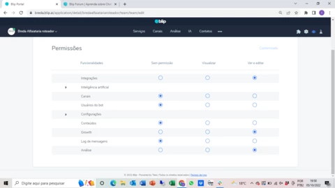 Acesso ao monitoramento Acesso ao monitoramento
