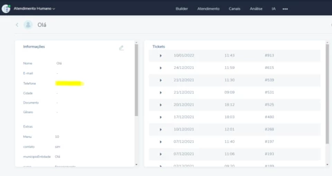 Relatório de quantidade de tickets por Usuário Relatório de quantidade de tickets por Usuário