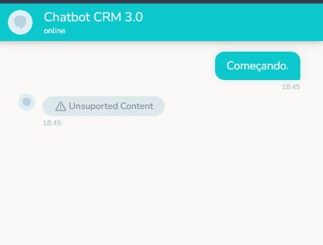 Teste de Menu Do WhatsApp no blip Teste de Menu Do WhatsApp no blip