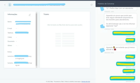Transbordo não gera ticket para alguns clientes Transbordo não gera ticket para alguns clientes