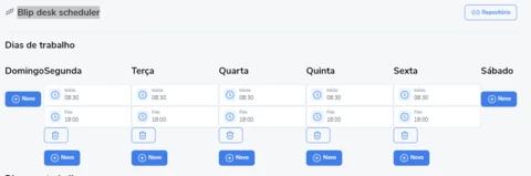 Blip desk scheduler Blip desk scheduler