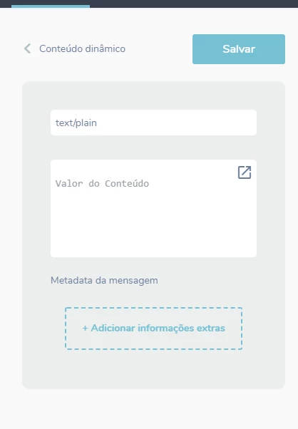 Componente de Conteúdo Dinâmico Componente de Conteúdo Dinâmico