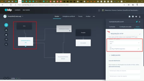 Builder do Bot e HTTP Requests Builder do Bot e HTTP Requests