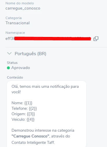 Erro ao disparar notificação no fluxo Erro ao disparar notificação no fluxo
