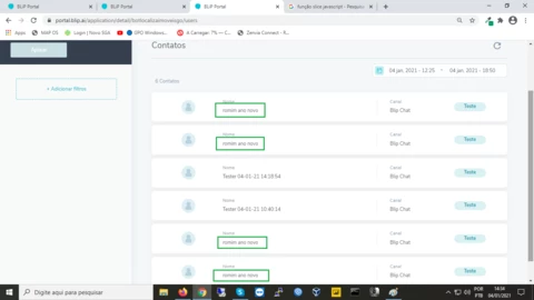 Verificar se cliente já existe em Contatos? Verificar se cliente já existe em Contatos?