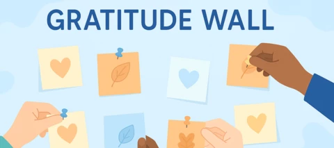 Gratitude Wall: Add Your Brick!
