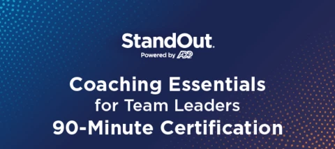 Coaching Essentials for Team Leaders 90-Minute Certification