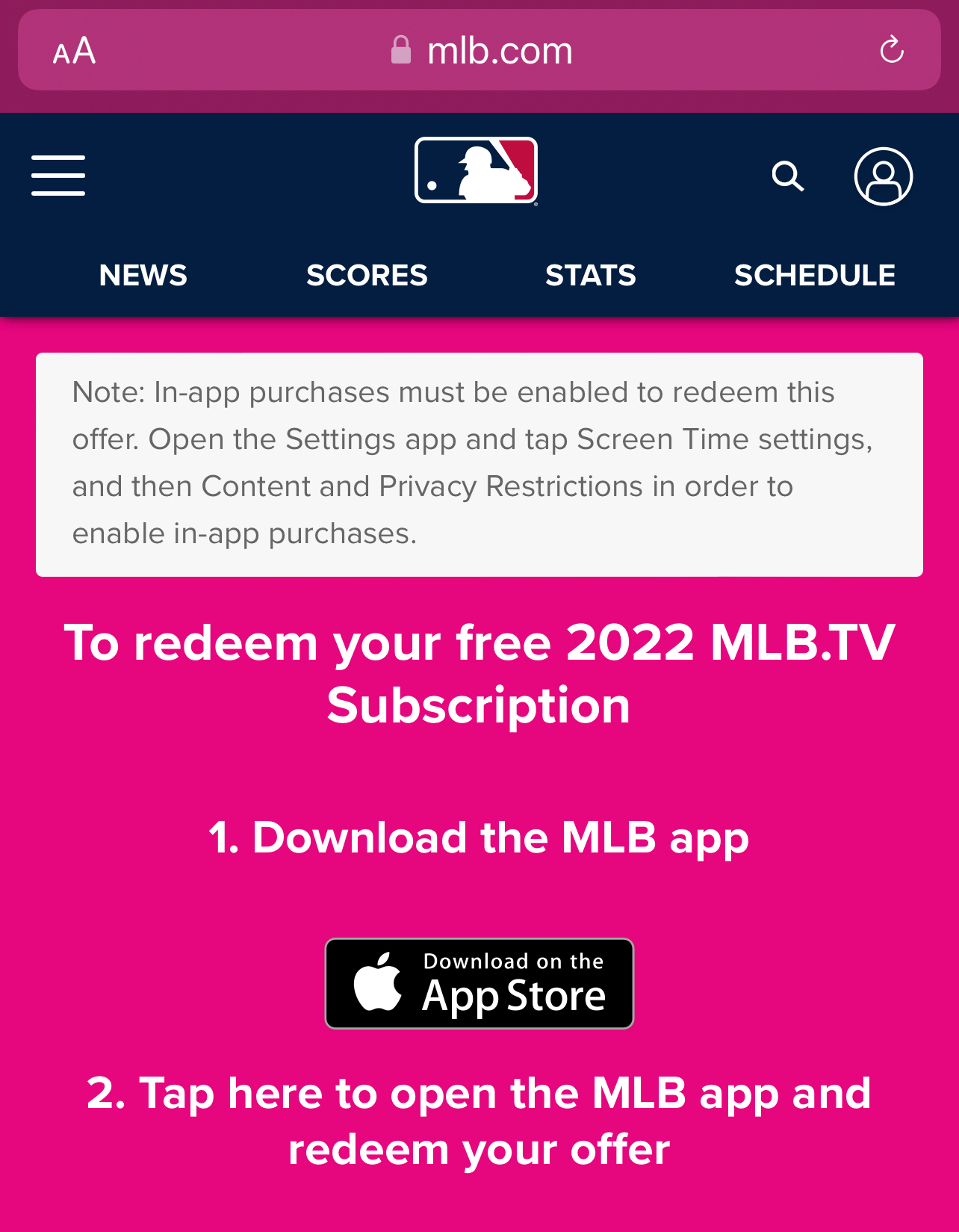 MLB Help Guide T-Mobile Community