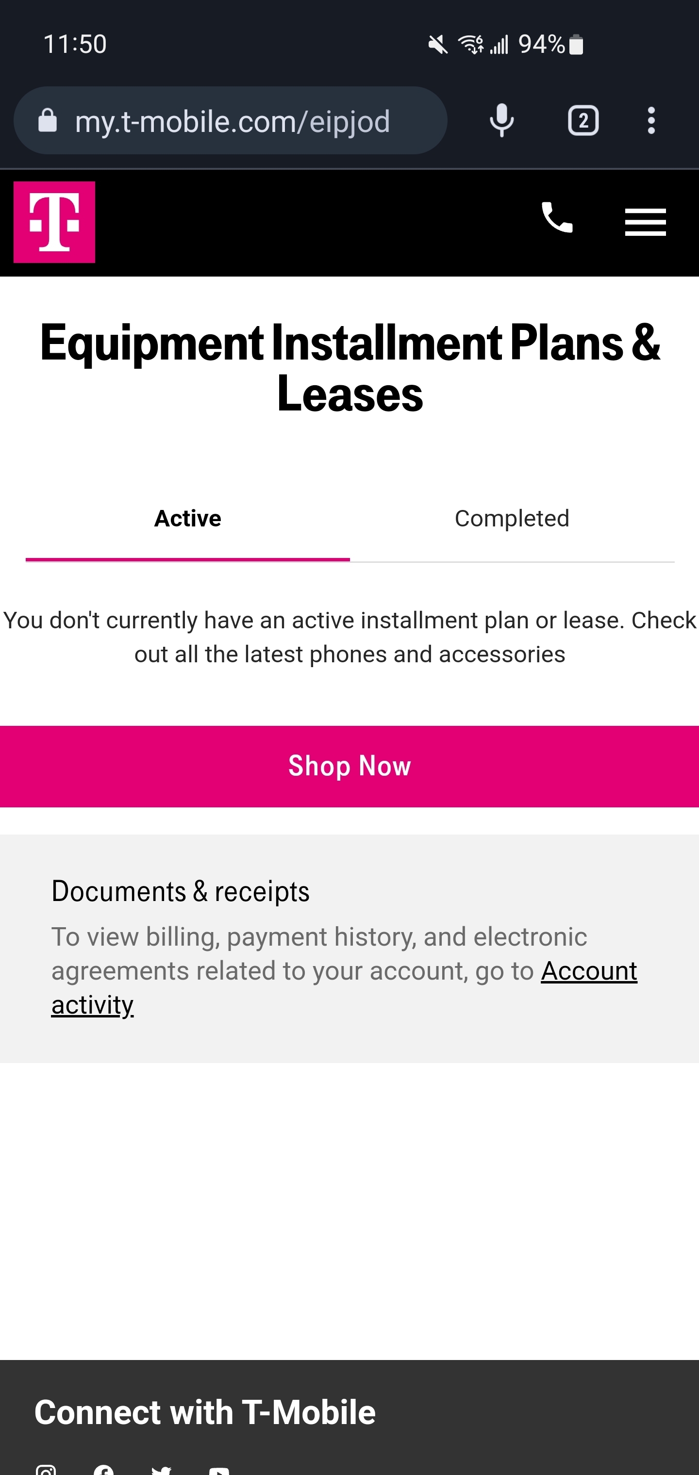 t mobile phone payment plan