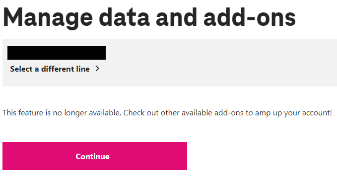 t mobile add data