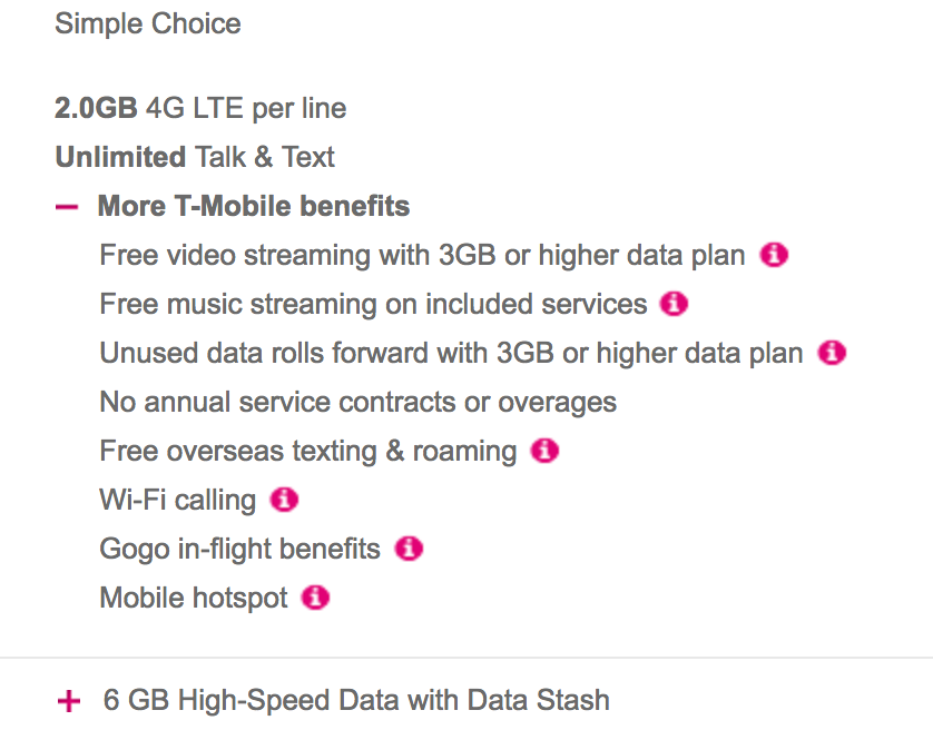 Simple Choice Plan In Canada T Mobile Community