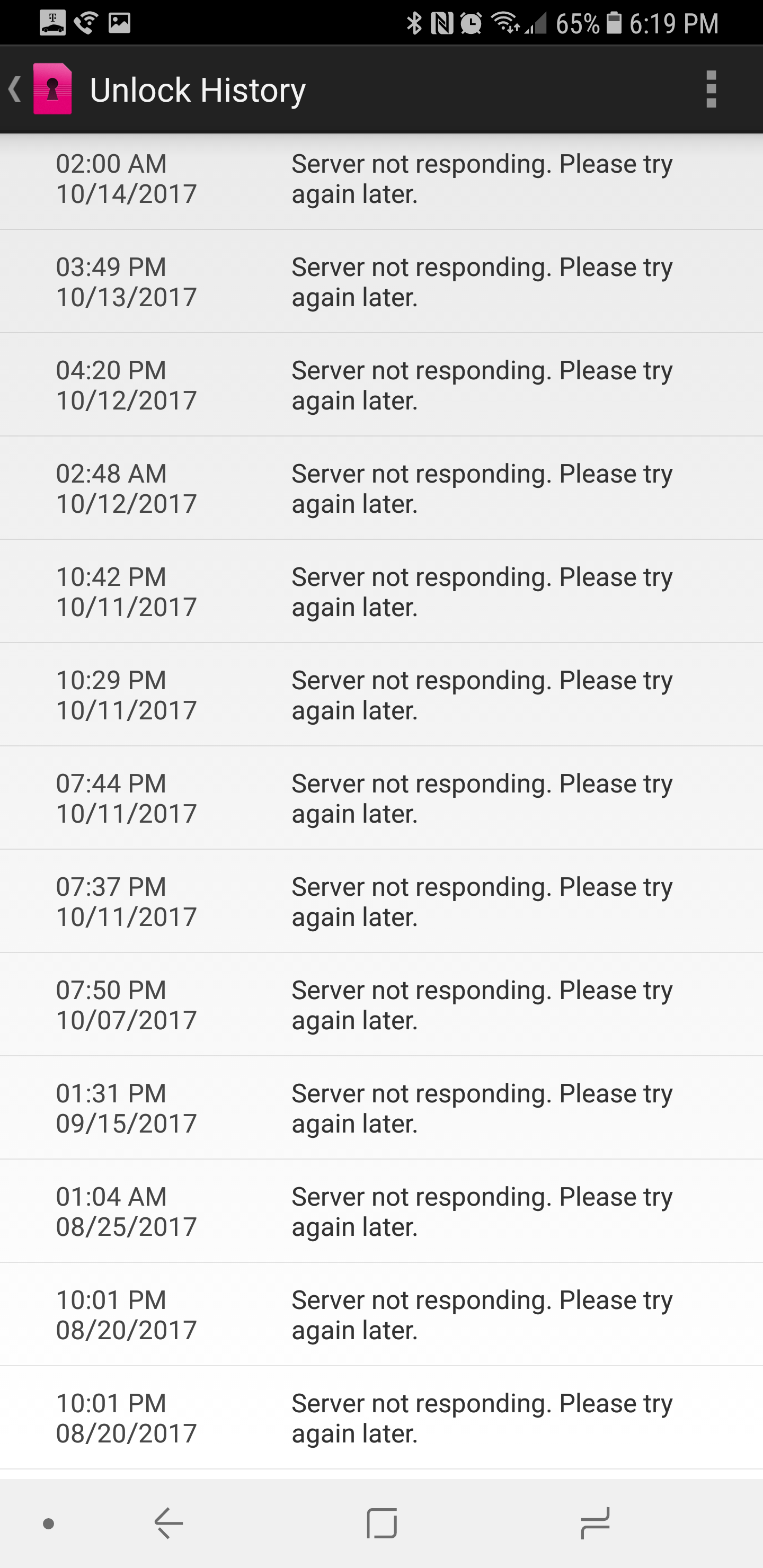 Device Unlock Server Not Responding T Mobile Community