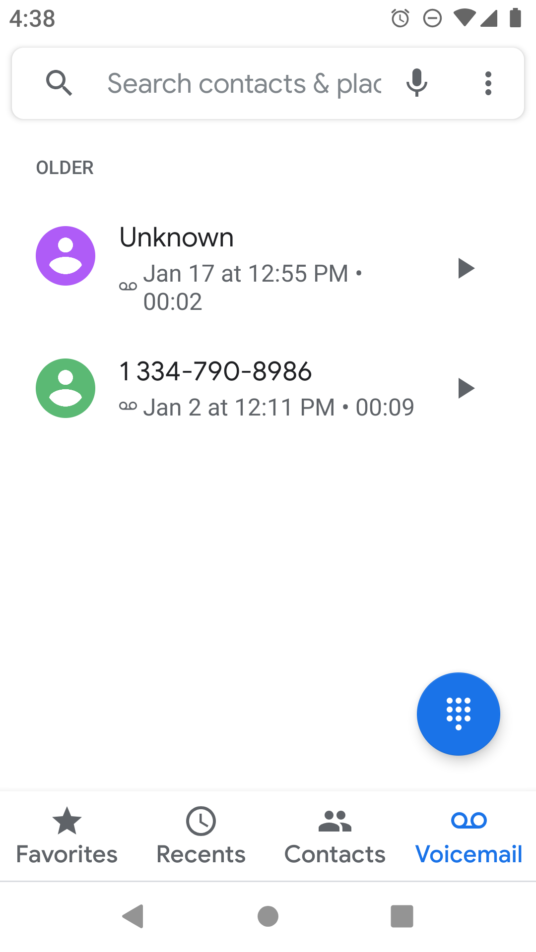 Is there a fix for visual voicemail (VVM) for Moto x4 with