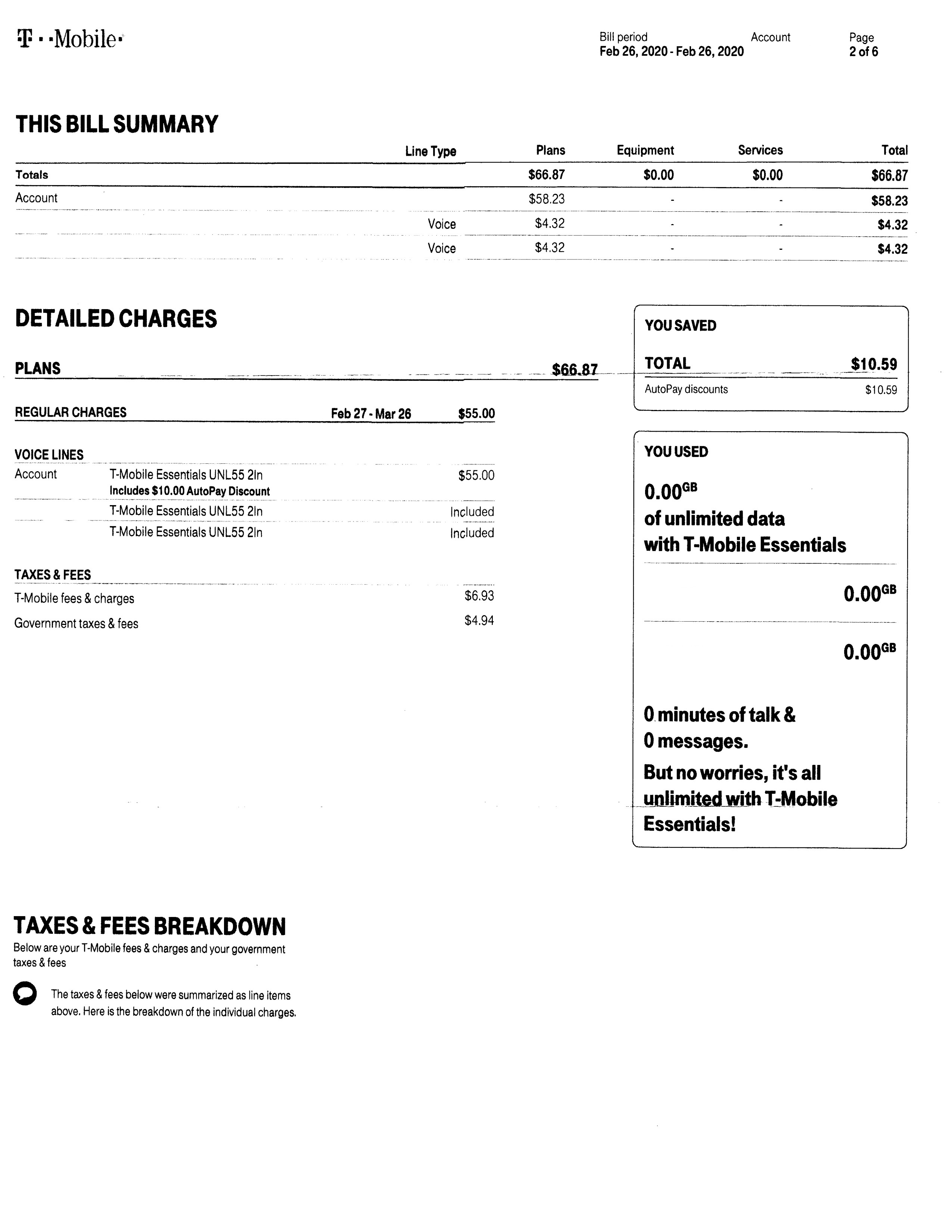 t mobile cell phone payment