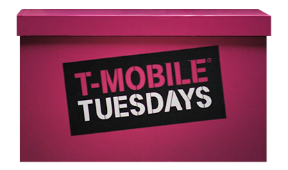 Toda terça é dia de T-Mobile Tuesday