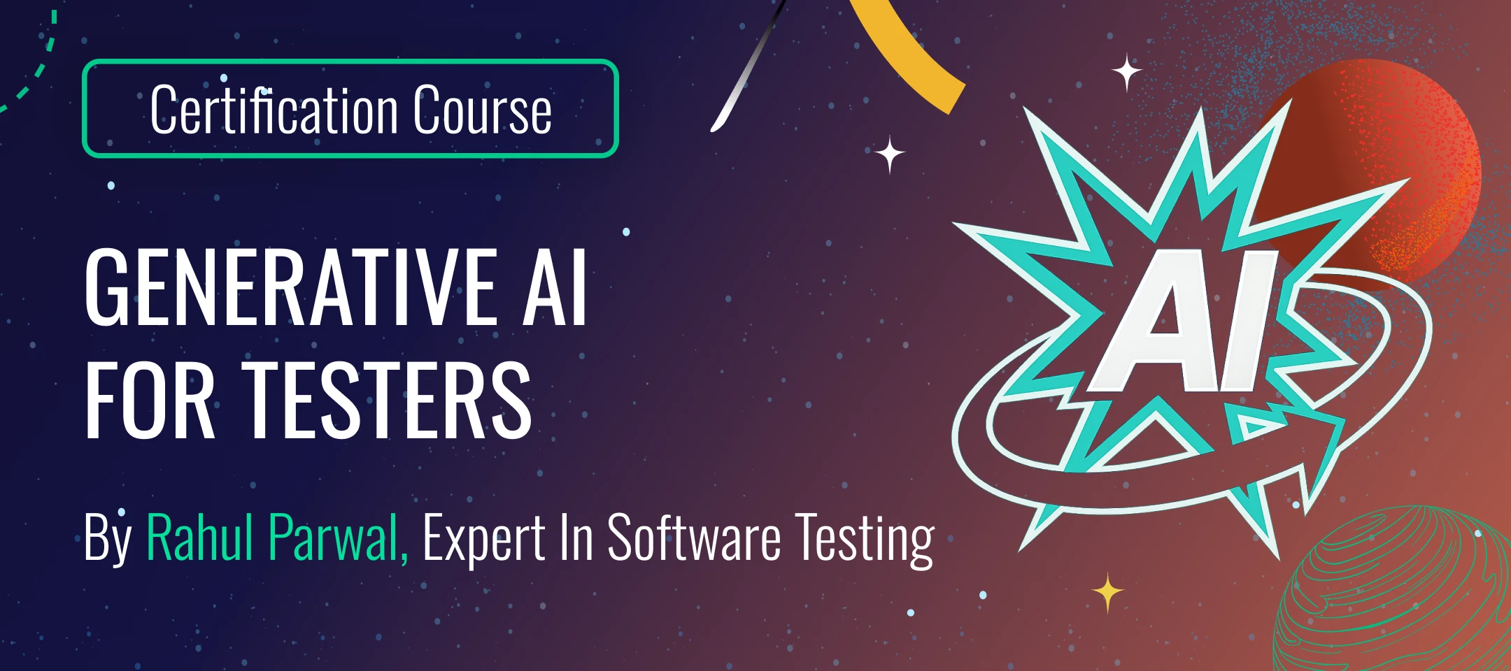 Generative AI for Testers [Certification Course]