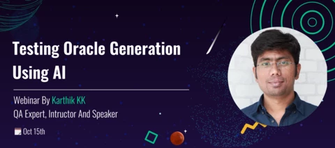 Testing Oracle Generation Using AI Webinar Questions Submission