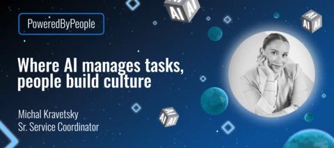 Where AI manages tasks, people build culture