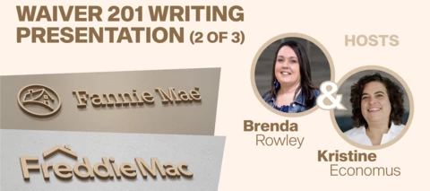 Waiver 201 Writing Presentation - Revisit what happened!