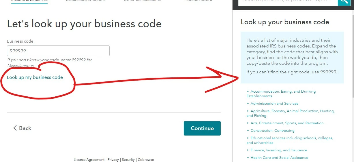 Where do I find a Principal Business Code must be entered? Schedule C ...