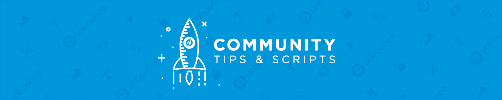 community tips scripts banner