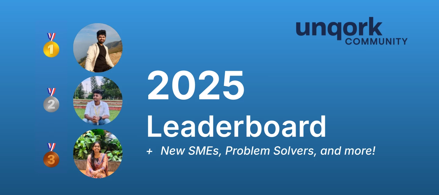 2025 Unqork Community Recap and Leaderboard